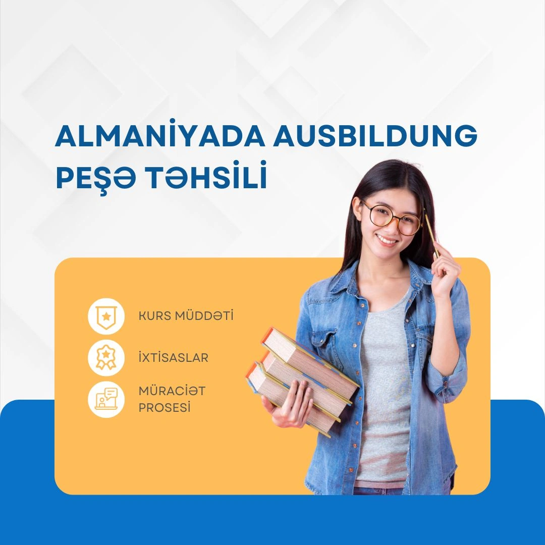 Almaniyada Ausbildung - Pulsuz peşə təhsil, sonrakı iş həyatı