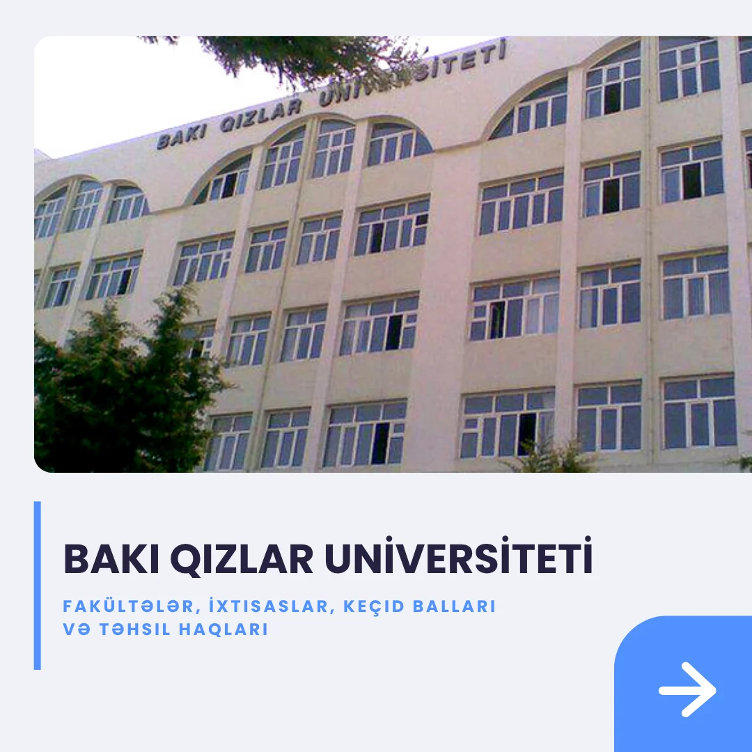 Bakı Qızlar Universiteti - İxtisaslar, Ballar, Təhsil Haqları