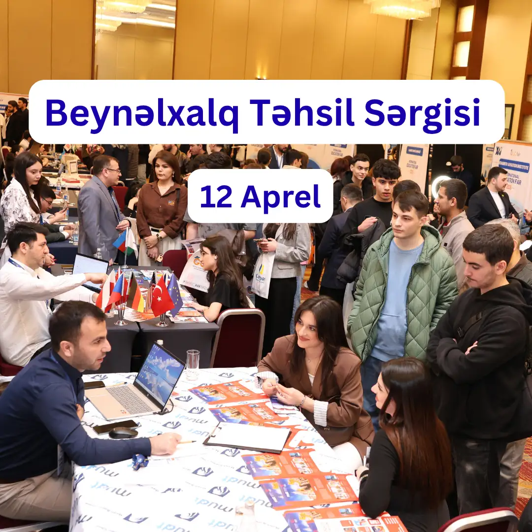 12 Aprel Beynəlxalq Təhsil Sərgisi keçirildi!