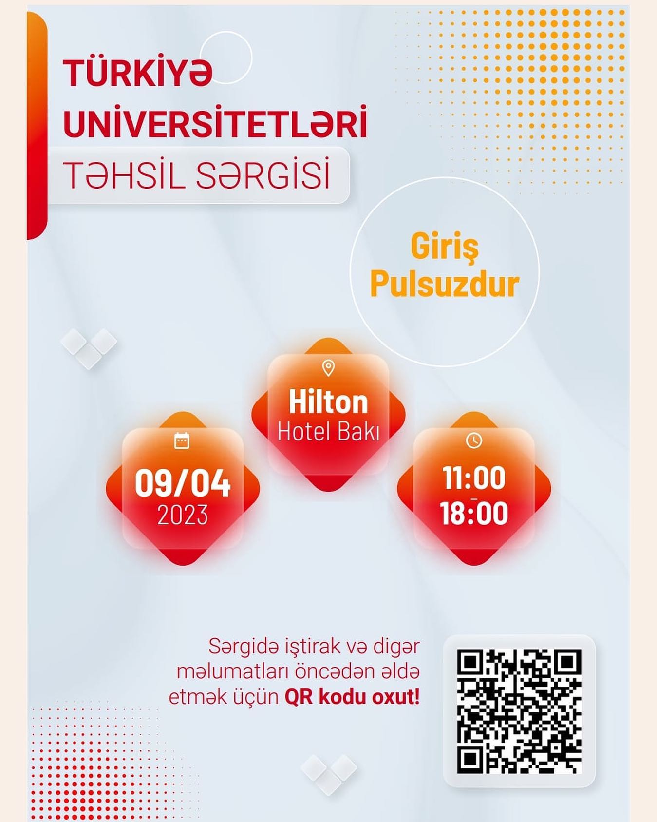 Türk Universitetlərinin təhsil sərgisi