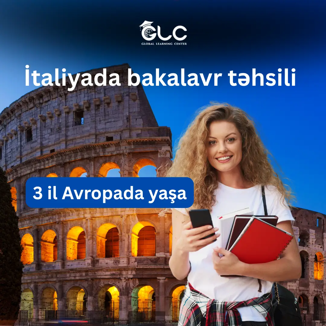İtaliyada bakalavr təhsili – Avropada 3 ilə diplom al, təqaüdlər!